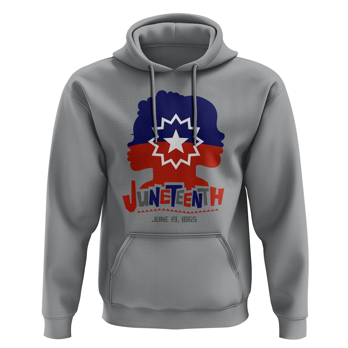 Juneteenth for Women Hoodie Celebrating Black Freedom Day 1865 - Wonder Print Shop