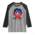 Juneteenth Flag Raglan Shirt Celebrating Black Freedom Day 1865