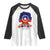 Juneteenth Flag Raglan Shirt Celebrating Black Freedom Day 1865