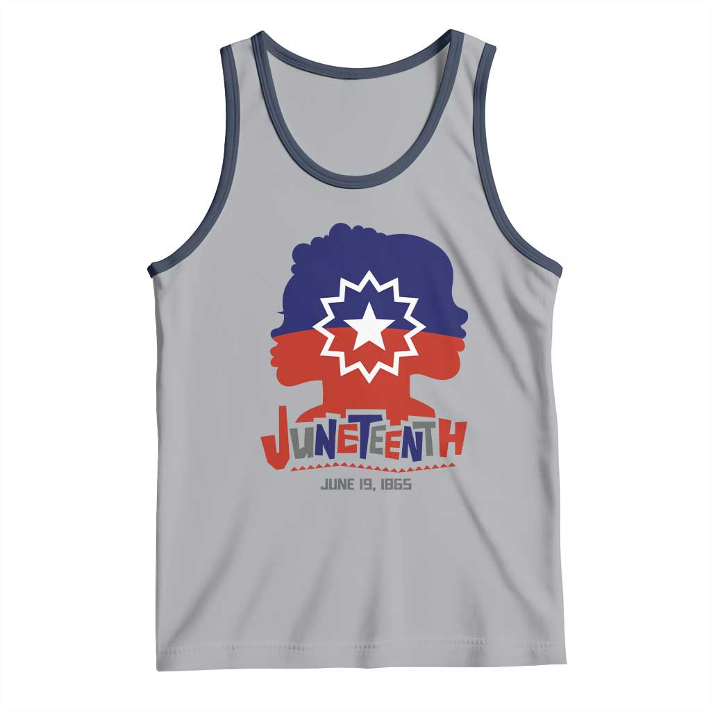 Juneteenth Flag Tank Top Celebrating Black Freedom Day 1865