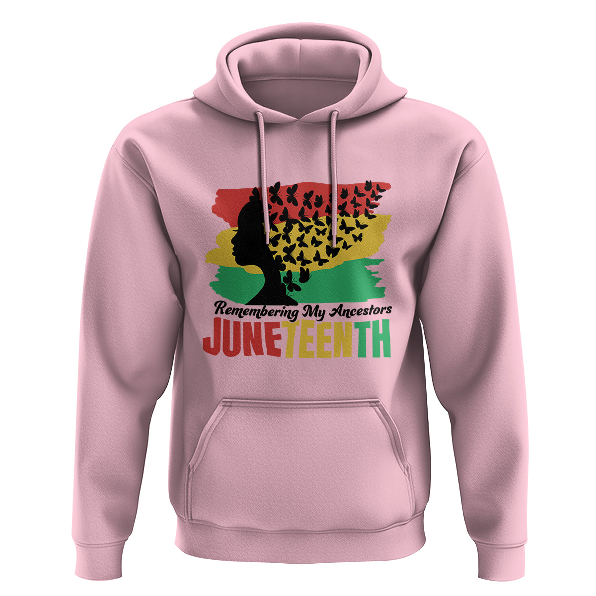 Juneteenth Hoodie Remembering My Ancestors - Wonder Print Shop