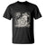 Funny Surprised Cat with UFOs Peace Sign Alien UFO Invasion T Shirt - Wonder Print Shop