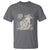 Funny Surprised Cat with UFOs Peace Sign Alien UFO Invasion T Shirt - Wonder Print Shop