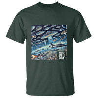 World UFO Day July 2nd They're Here T Shirt - Wonder Print Shop