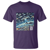 World UFO Day July 2nd They're Here T Shirt - Wonder Print Shop