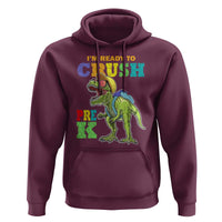 Dinosaur Pre-K Hoodie I'm Ready To Crush Pre-K, 1st Day of School Boy - Wonder Print Shop
