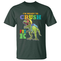 Dinosaur Pre-K T Shirt I'm Ready To Crush Pre-K, 1st Day of School Boy - Wonder Print Shop