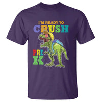 Dinosaur Pre-K T Shirt I'm Ready To Crush Pre-K, 1st Day of School Boy - Wonder Print Shop
