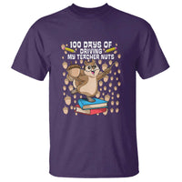 Funny 100 Days of School T Shirt Driving My Teacher Nuts - Wonder Print Shop