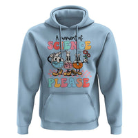 Retro Teacher Hoodie 100 Days of School, A Moment of Science Please - Wonder Print Shop