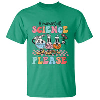 Retro Teacher T Shirt 100 Days of School, A Moment of Science Please - Wonder Print Shop