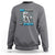 100 Days of School T-Rex Sweatshirt 100 Days Smarter Celebration - Wonder Print Shop
