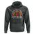Rainbow 100 Days of School Hoodie Womens Happy 100th Day for Teacher - Wonder Print Shop