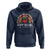 Rainbow 100 Days of School Hoodie Womens Happy 100th Day for Teacher - Wonder Print Shop