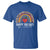 Rainbow 100 Days of School T Shirt Womens Happy 100th Day for Teacher - Wonder Print Shop