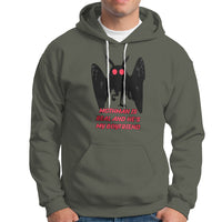 Mothman Is Real And He's My Boyfriend Hoodie - Wonder Print Shop
