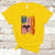 Mothman Cryptid Cryptozoology T Shirt with American Flag - Wonder Print Shop