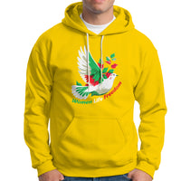 Women Life Freedom Farsi Support Iran Pigeon Hoodie - Wonder Print Shop