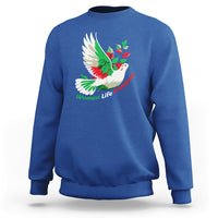 Women Life Freedom Farsi Support Iran Pigeon Sweatshirt - Wonder Print Shop