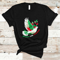 Women Life Freedom Farsi Support Iran Pigeon T Shirt - Wonder Print Shop