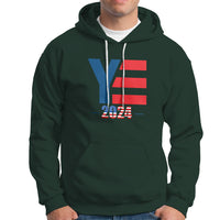YE For President 2024 YE2024 Hoodie - Wonder Print Shop