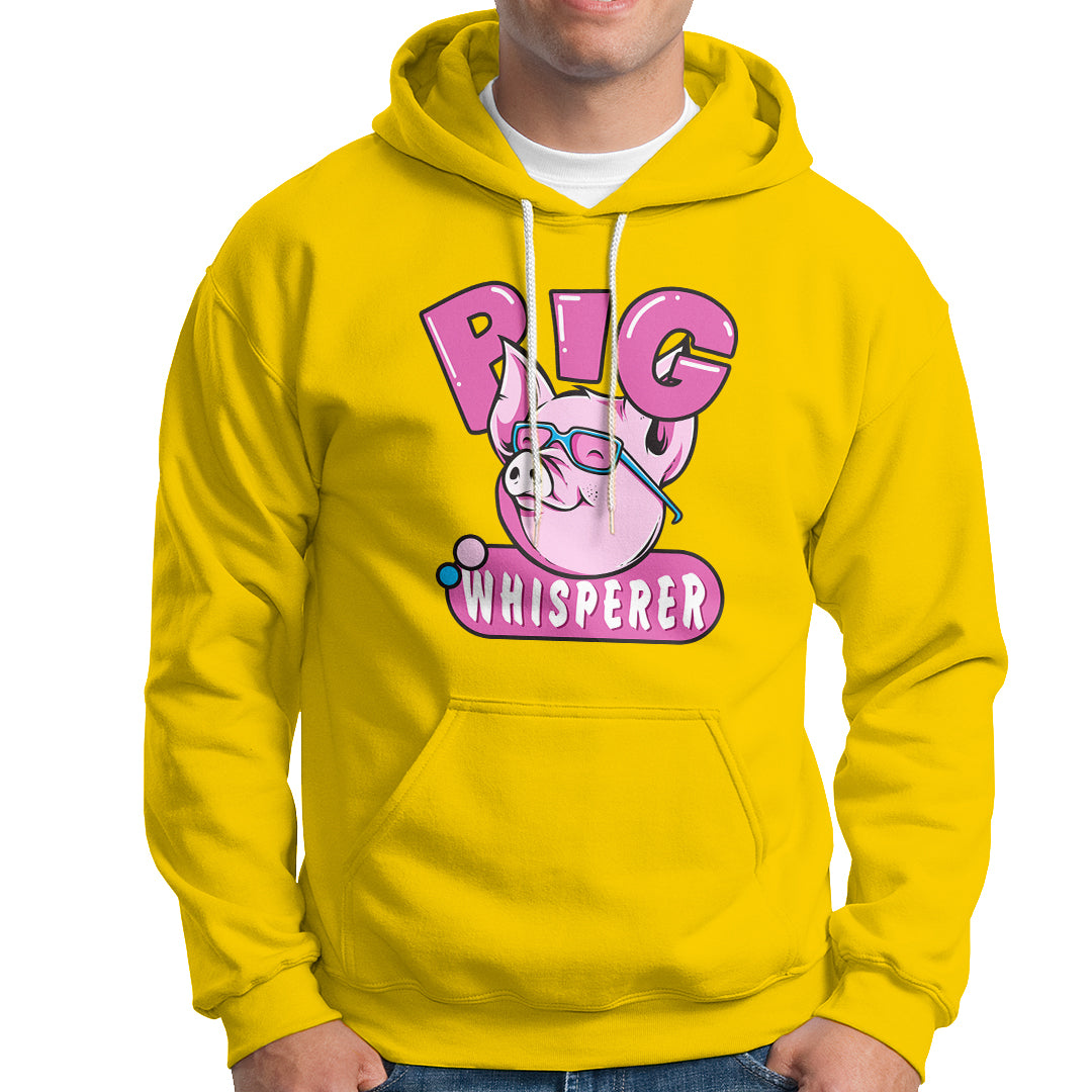 Pig Whisperer Shirt Gift For Pig Lover Hoodie - Wonder Print Shop