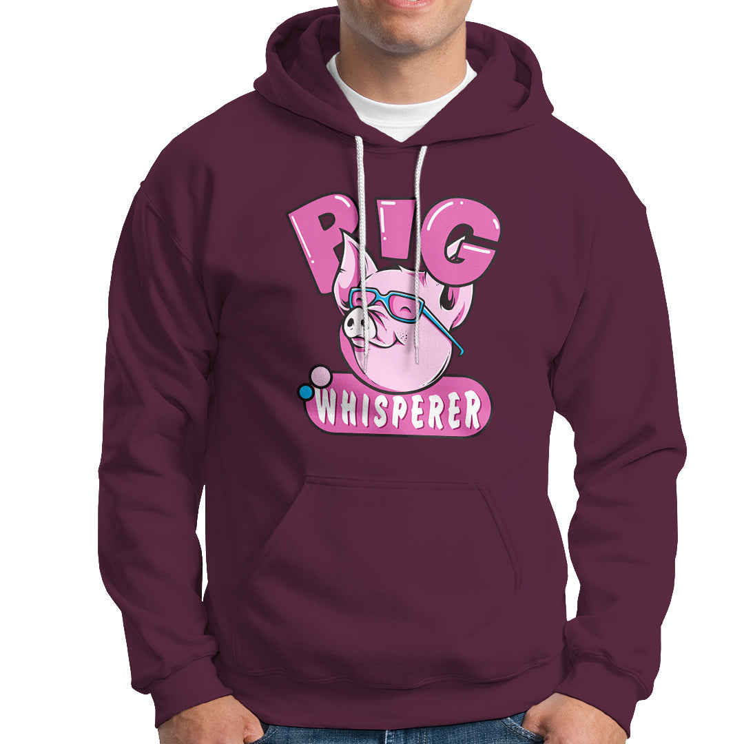 Pig Whisperer Shirt Gift For Pig Lover Hoodie - Wonder Print Shop