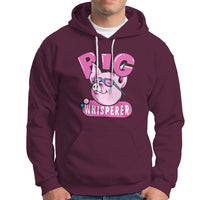 Pig Whisperer Shirt Gift For Pig Lover Hoodie - Wonder Print Shop