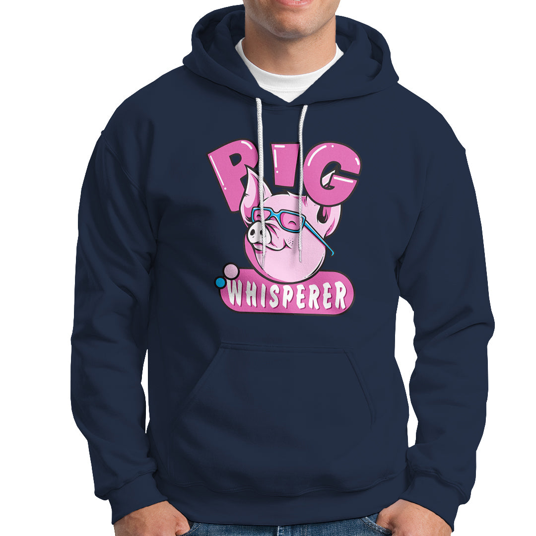 Pig Whisperer Shirt Gift For Pig Lover Hoodie - Wonder Print Shop