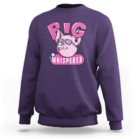 Pig Whisperer Shirt Gift For Pig Lover Sweatshirt - Wonder Print Shop