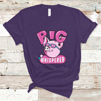 Pig Whisperer Shirt Gift For Pig Lover T Shirt - Wonder Print Shop