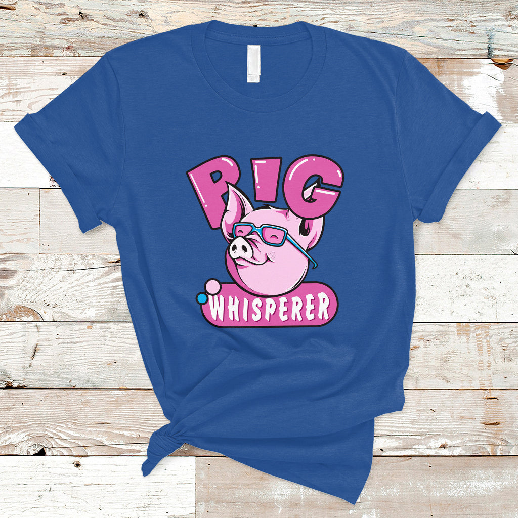 Pig Whisperer Shirt Gift For Pig Lover T Shirt - Wonder Print Shop