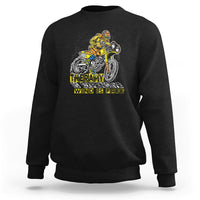 Motorcycle Sweatshirt Therapy is Expensive Wind is Free - Wonder Print Shop