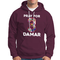 Pray For Damar Support Pittsburgh Bills Number 3 Hoodie - Wonder Print Shop