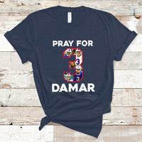 Pray For Damar Support Pittsburgh Bills Number 3 T Shirt - Wonder Print Shop