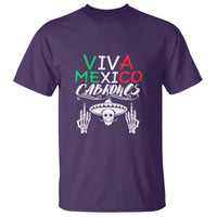 Viva Mexico Cabrones T Shirt Mexican Flag Independence Day Design - Wonder Print Shop