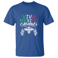 Viva Mexico Cabrones T Shirt Mexican Flag Independence Day Design - Wonder Print Shop