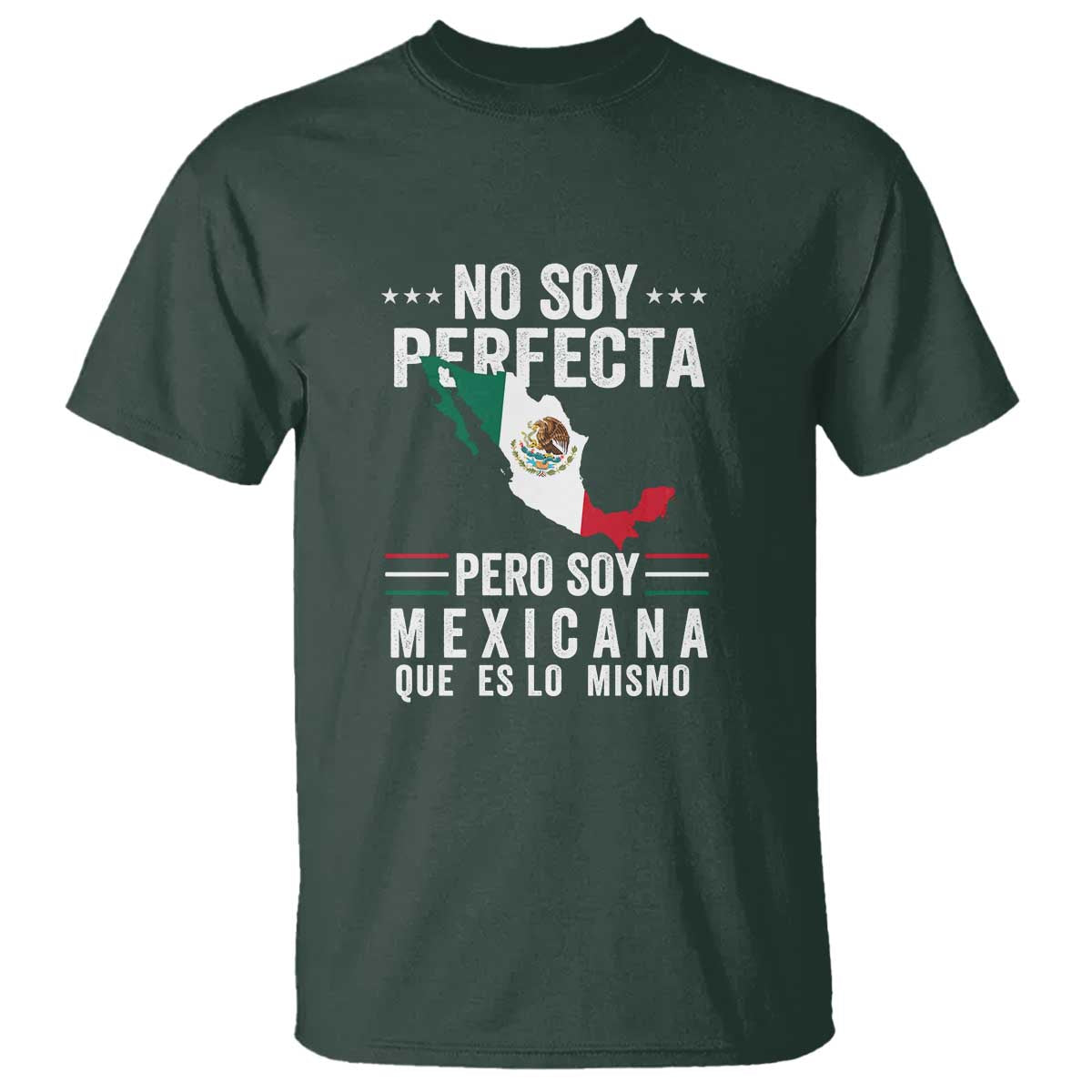 Mexican Flag Mujer Mexicana T Shirt Celebrate Mexico Heritage & Culture - Wonder Print Shop