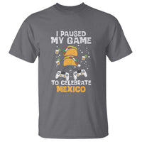 I Paused My Game T Shirt Cinco de Mayo Mexico Theme for Boys & Men - Wonder Print Shop