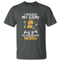 I Paused My Game T Shirt Cinco de Mayo Mexico Theme for Boys & Men - Wonder Print Shop