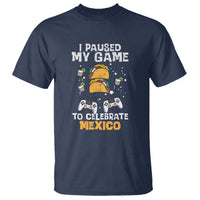 I Paused My Game T Shirt Cinco de Mayo Mexico Theme for Boys & Men - Wonder Print Shop