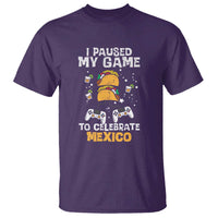 I Paused My Game T Shirt Cinco de Mayo Mexico Theme for Boys & Men - Wonder Print Shop