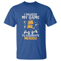 I Paused My Game T Shirt Cinco de Mayo Mexico Theme for Boys & Men - Wonder Print Shop
