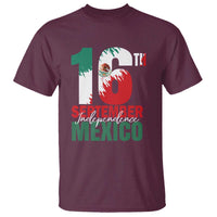 16th September Mexican Independence Day T Shirt Mexico Flag Celebration - Wonder Print Shop