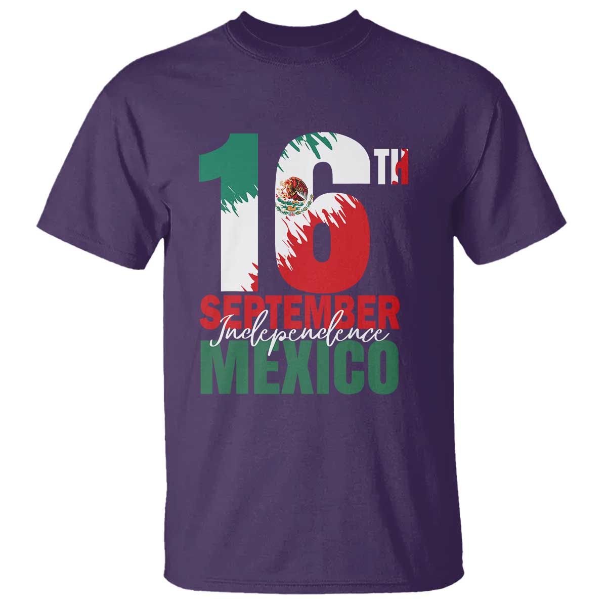 16th September Mexican Independence Day T Shirt Mexico Flag Celebration - Wonder Print Shop