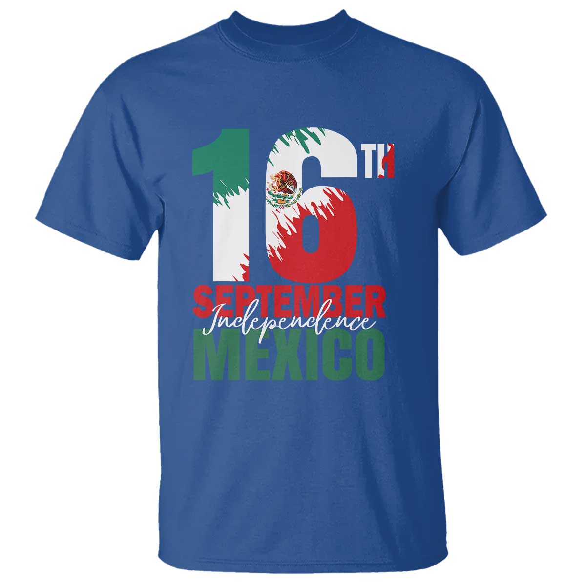 16th September Mexican Independence Day T Shirt Mexico Flag Celebration - Wonder Print Shop