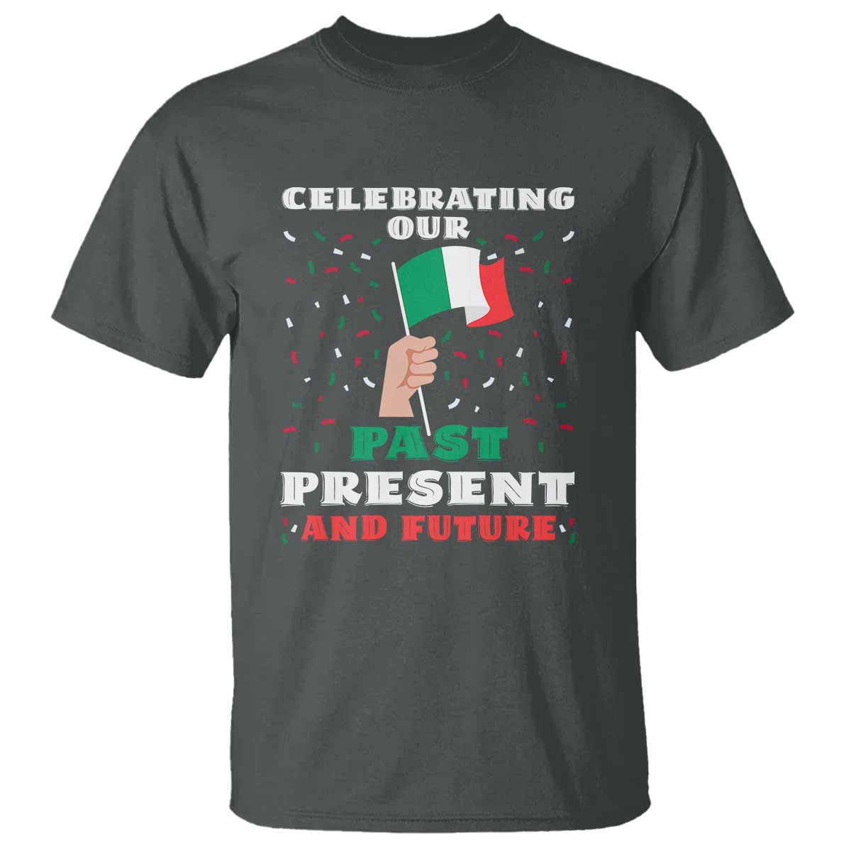 Celebrate Mexican Independence Day T Shirt Mexico Flag Tee for Proud Mexicans - Wonder Print Shop