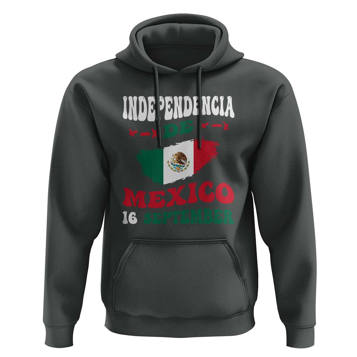 Independencia de Mxico Hoodie Celebrate with Flag & Pride - Wonder Print Shop