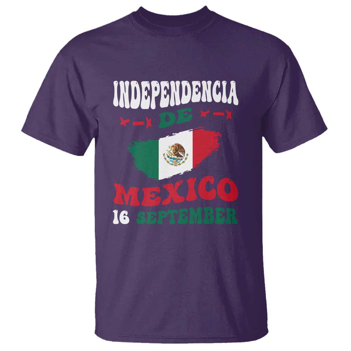 Independencia de Mxico T Shirt Celebrate with Flag & Pride - Wonder Print Shop