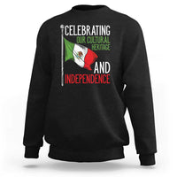 Mexican Flag for Independence Day Sweatshirt Proudly Display Your Mexican Pride - Wonder Print Shop